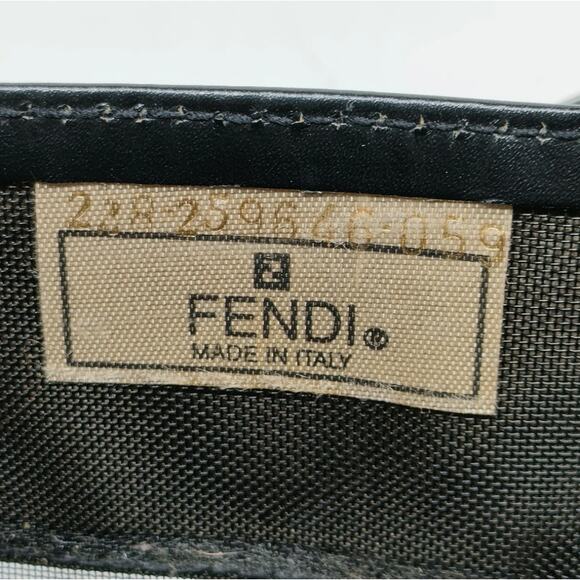 💎✨Authentic✨💎Fendi Tote Bag Nylon Black - Picture 8 of 13